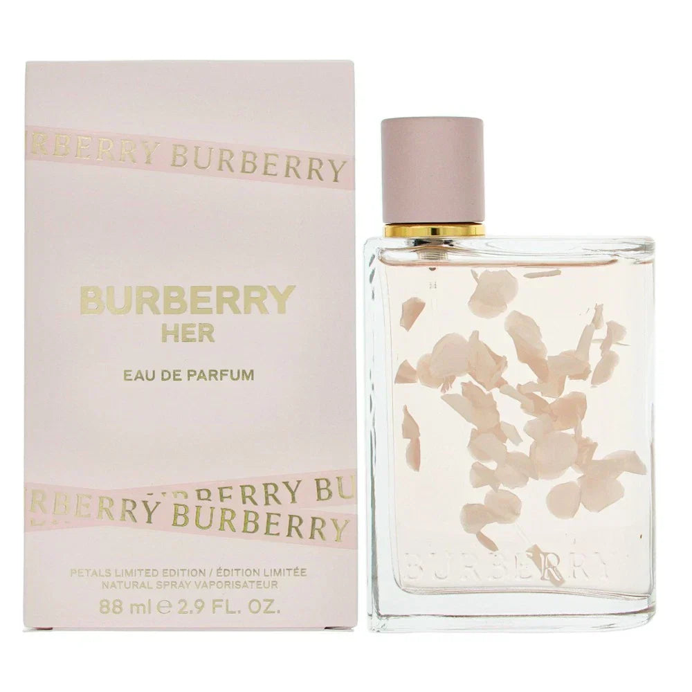 Burberry Her Petals for Women 2.9 Oz Eau De Parfum Spray Box
